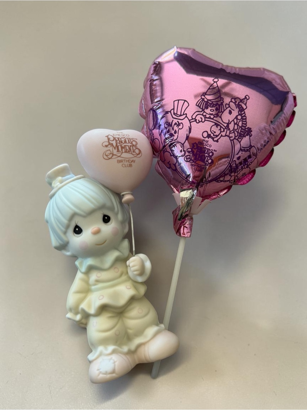 Precious Moments Birthday Club Balloon Figurine NIB Enesco Gift